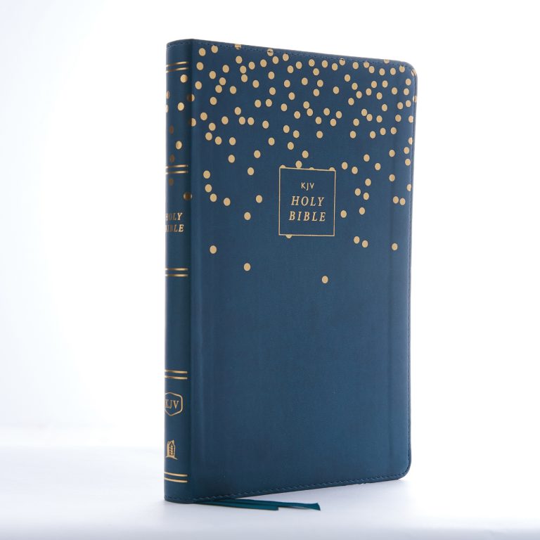 Teal Blue King James Youth Bible