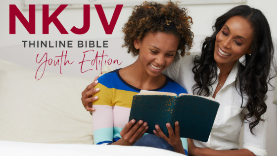 mom and daughter reading the bible