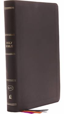 KJV Minister's Bible Black Leathersoft 9780785216322