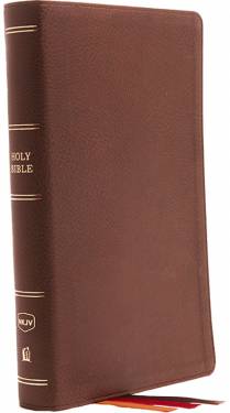 NKJV Minister's Bible Brown Leathersoft 9780785216551