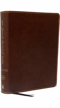 KJV Journal the Word Bible Brown Bonded Leather 9780785218319