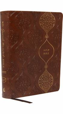 KJV Journal the Word Bible Brown Leathersoft 9780785218302