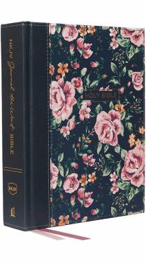 NKJV Journal the Word Bible Gray Floral Hardcover 9780785218425