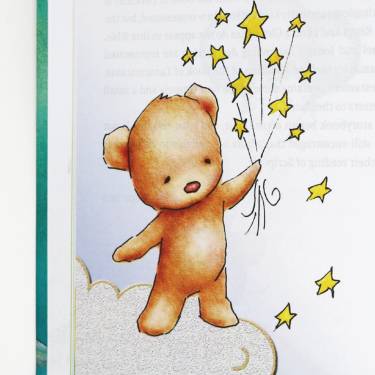 Bear illustration in Bedtime Devotions with Jesus Bible
