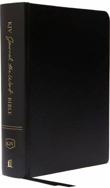 KJV Journal the Word Bible Black Hardcover 9780785218388