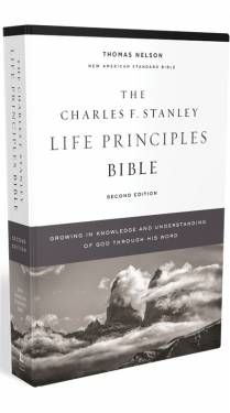 NASB Charles F. Stanley Life Principles Bible 9780785225645