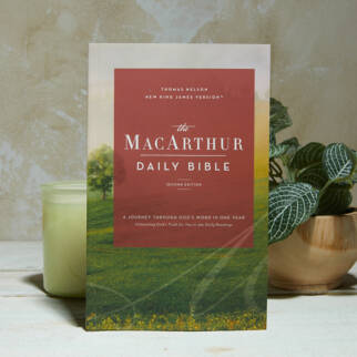 The MacArthur Daily Bible NKJV photo