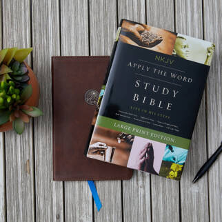 Apply the Word Study Bible NKJV photo