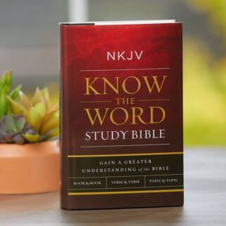 Know the Word Study Bible NKJV photo