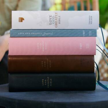 Stack of Love God Greatly Bibles