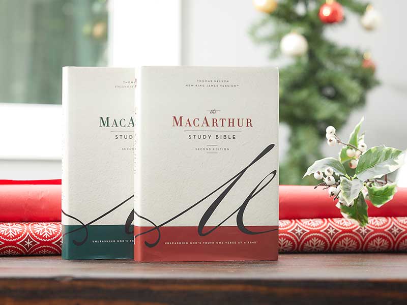 macarthur study bible hardcover Christmas