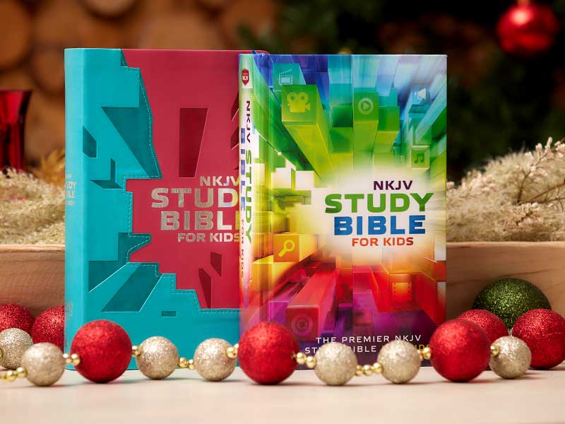 NKJV Study Bible for Kids - Christmas