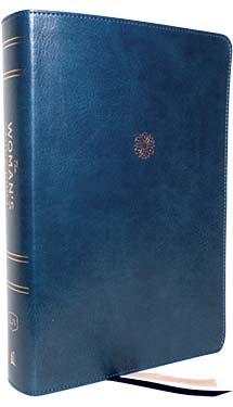 9781400332533 KJV Woman's Study Bible Blue Leathersoft