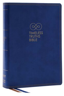 9780785290148, Timeless Truths Bible, Blue Leathersoft