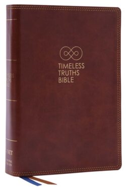 9780785290155, Timeless Truths Bible, Brown Leathersoft