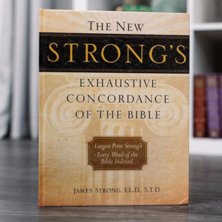 The New Strong's Exhaustive Concordance of the Bible Large Print Photo