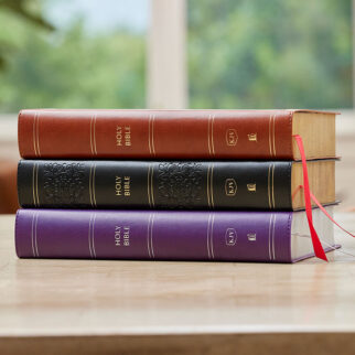 KJV Giant Print End-of-Verse Reference Bible Photo