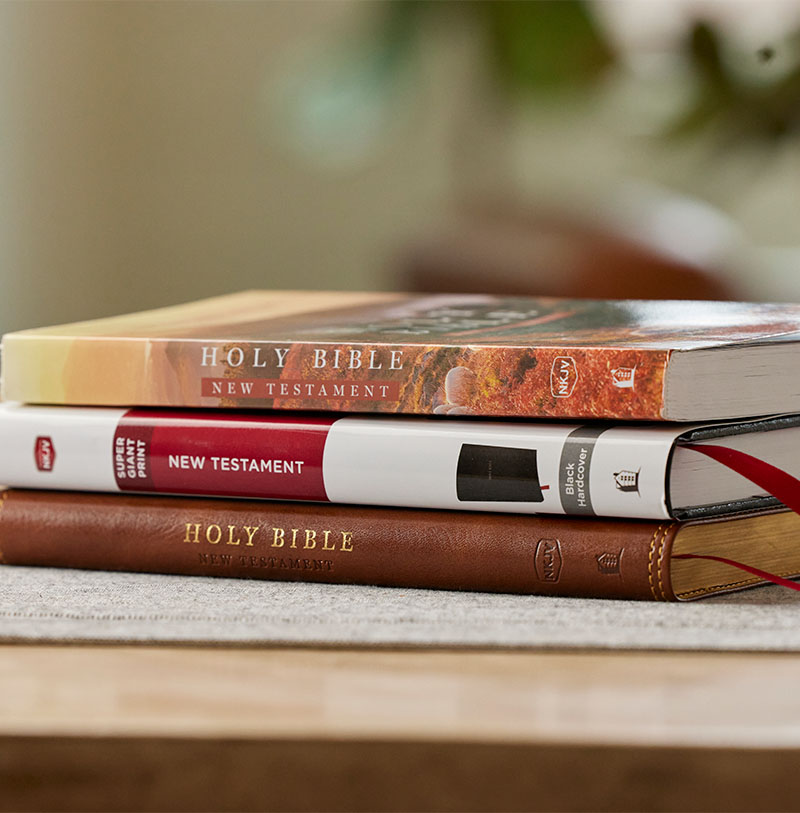 NKJV Super Giant Print New Testament - Thomas Nelson Bibles