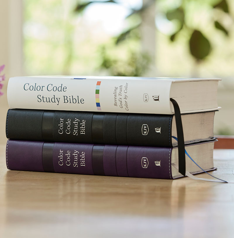 Color Code Study Bible, KJV - Thomas Nelson Bibles